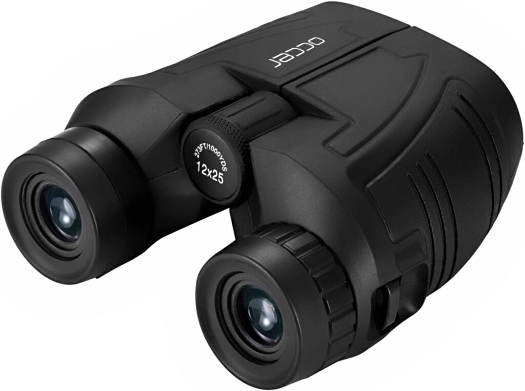 Occer 12x25 Compact Binoculars with Clear Low Light Vision